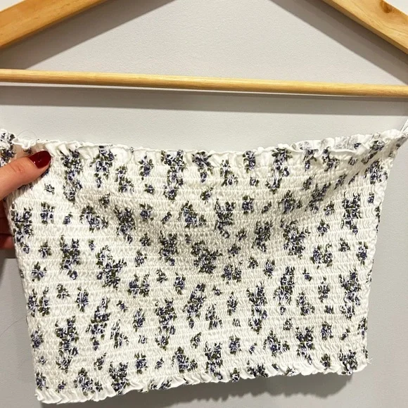 Garage Ruched Floral Tube Top - Picture 5 of 6